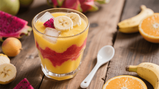 Yellow dragon fruit smoothie recipe